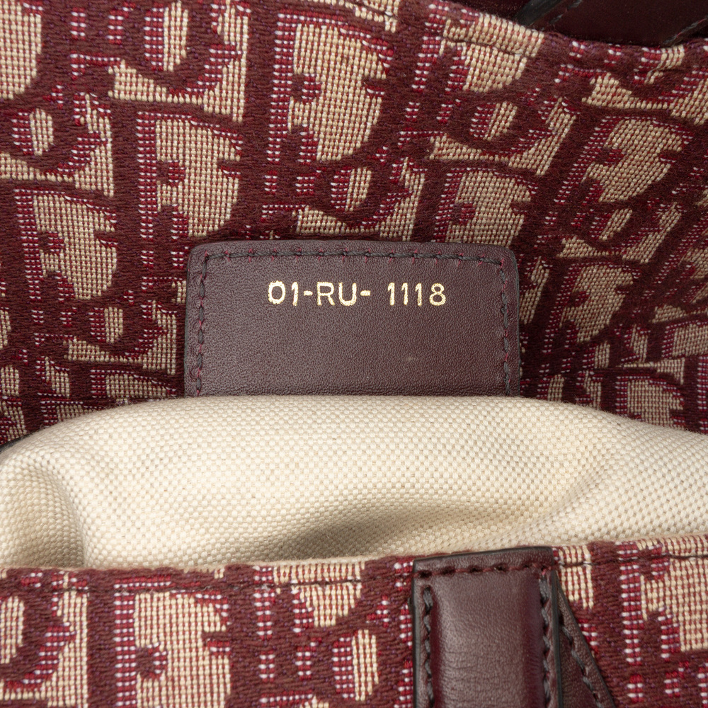 Pre-Loved Dior Oblique Canvas Saddle Bag - Picture 6 of 11